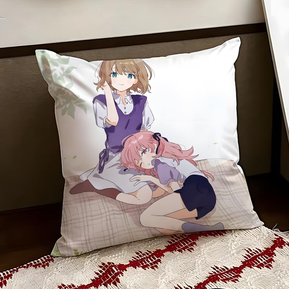 

AnimeLove till Ddeath Cushion Cover Reversible Soft Durable Pillow Cover Home Car MultiScene Use for Daily Comfort 30X30cm