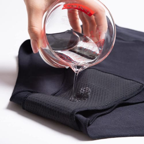 Sheepeace Candymoon Women's Non-Constricting Absorbent Sanitary Panties for Periods, Cotton Blend, Black, Size M