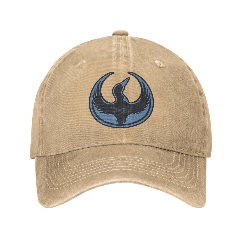 Summer RebelS Loon Baseball Cap Sun  Wholesale Custom Logo Washed Hip Hop Hats Unisex Unisex Street Style Tennis Skate Baseball Caps