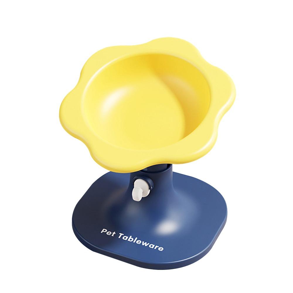 Höhenverstellbarer Winkel Katzennapf Doppelfunktions-Haustierfutterspender Robuste Haustiernäpfe