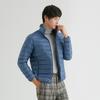 Mens Short Down Jacket Lightweight Warm Winter Coat Stand Collar Casual Outdoor 90% White Duck