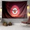 Brentford Football Club Logo Tapestry, Unique Design Tapestry, Wall Decor for Bedroom,Livingroom, Playroom,Heartwarming Fan Holiday Gifts