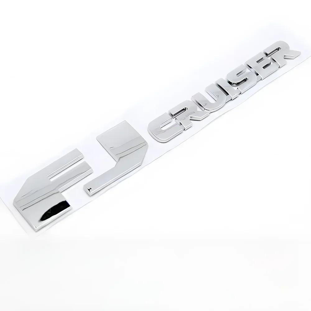 For Toyota FJ Cruiser Modified Body Electroplating Letter Labeling Decoration Supplies Tailgate Electroplating Car Logo