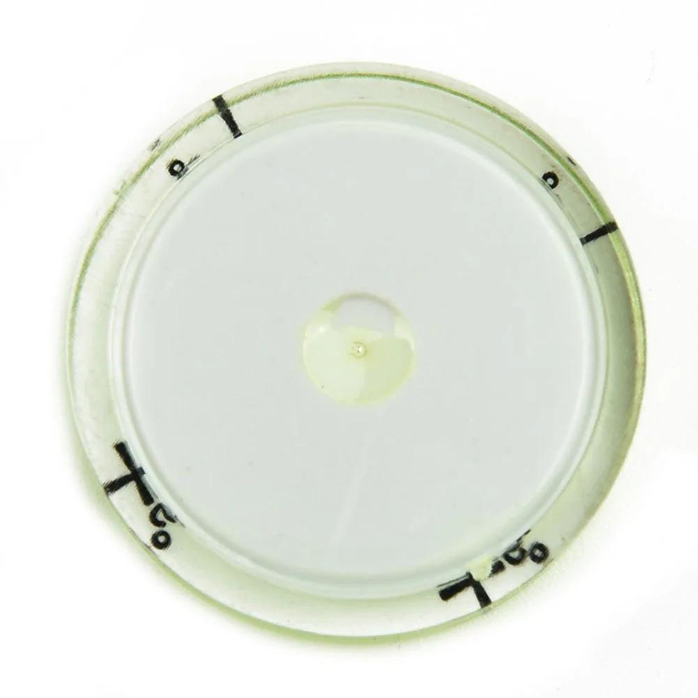 2 buc nivelă cu bulă de precizie rotundă circulară kit de măsurare mini nivelă orizontală nivelă cu bulă instrument