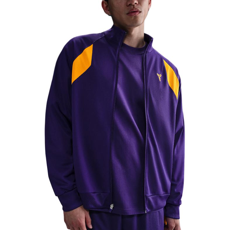 

Nike Куртка мужская с длинным рукавом, на молнии, с воротником-стойкой, с логотипом в стиле колор-блок, фиолетовая HJ8098547 M