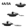 General Sink Plugs Set Rubber Bath Tub Drain Stoppers with Convenient Hook Efficient Rubber Sink Drain Plugs for Kitchen