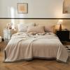 Heavyweight Coral Fleece Blanket Double Layer Plush Autumn Winter Warm Bed Blankets Fashion Striped Taffeta Plaid for Sofa Naps