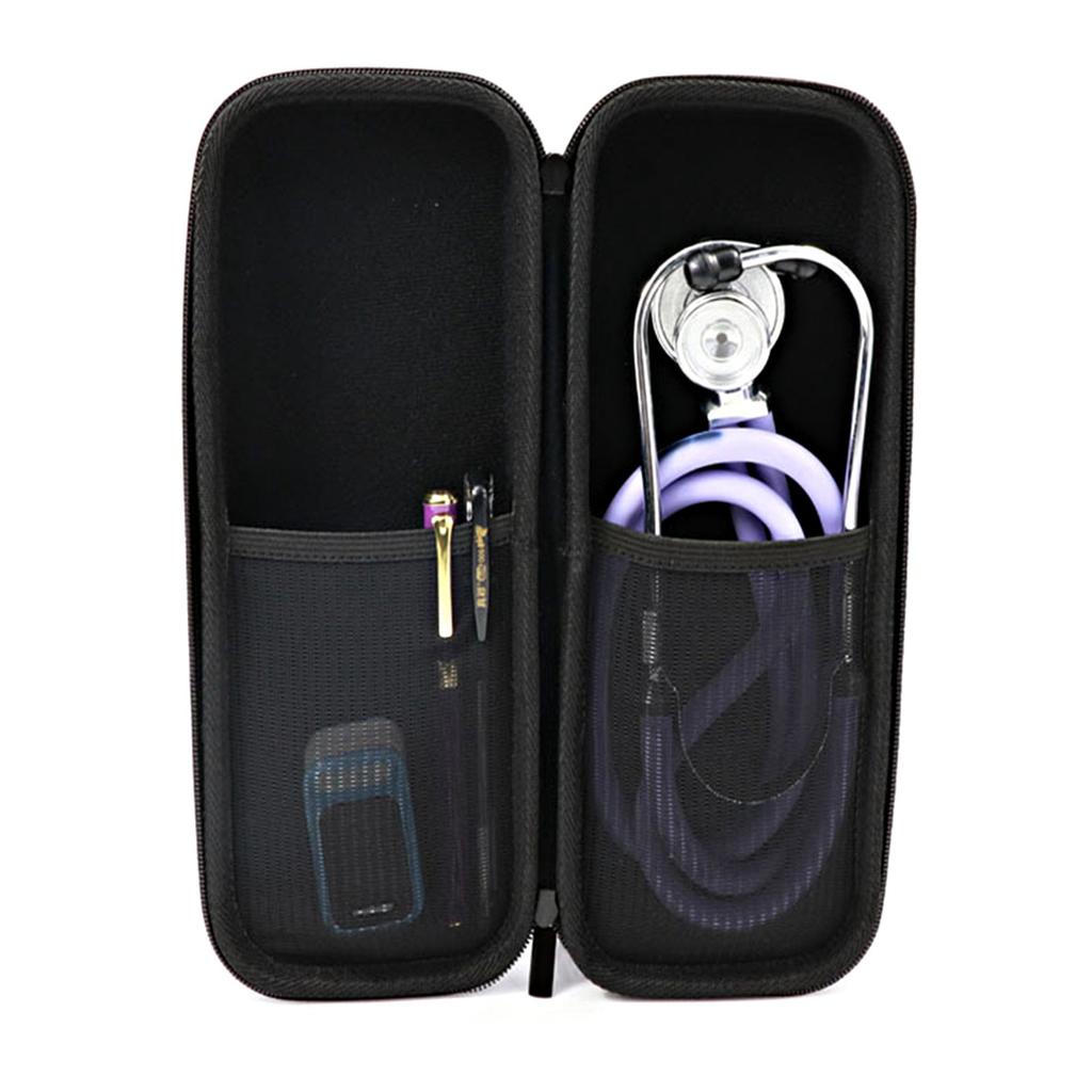 Simple Shockproof Stethoscope Storage Bag EVA Portable Stethoscope Organizer BoxBlack