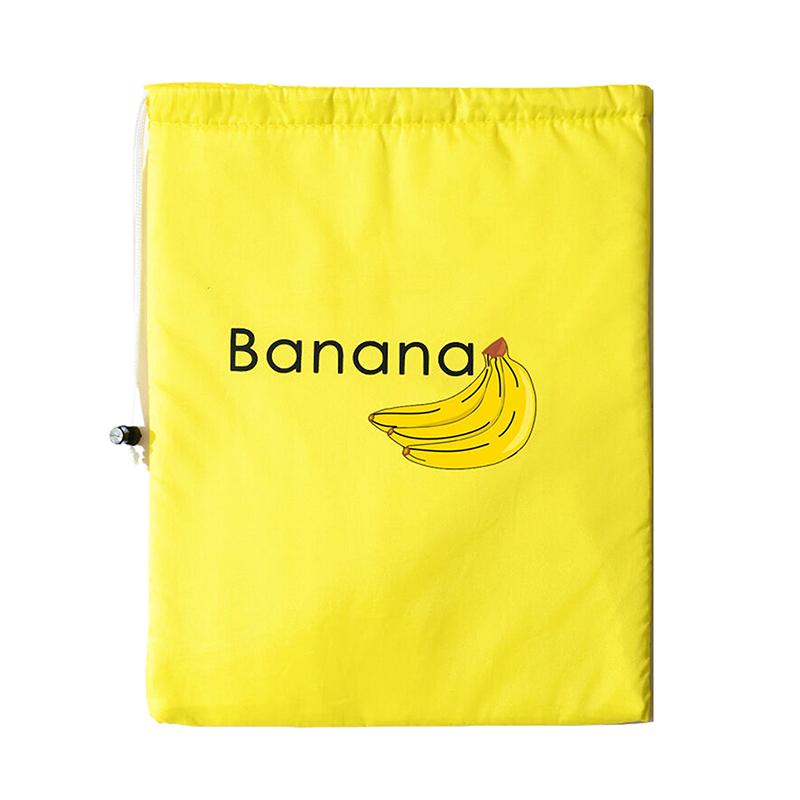 Fruit And Vegetables Storage Bag Insulated Lettuce Banana Fresh-Keeping Bundle Pocket Drawstring Banana Preserve Bag