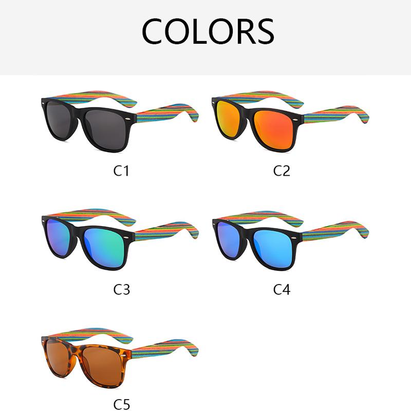 Brand Colorful Square Sunglasses Women Men Vintage Fashion Luxury Sunglasses Outdoor Travel Party Man Lady Glasses UV400