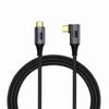 Cablecc 40Gbps Angled USB 100W USB Thunderbolt 30cm 4.0 Cable, Charging, 8K@60Hz, 5K@60Hz, 4.0, 3/4,