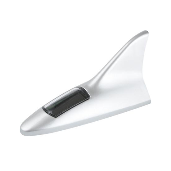 Shark Fin Solar Energy Powered Car Flash Strobe Light Emergency Warning Lamp