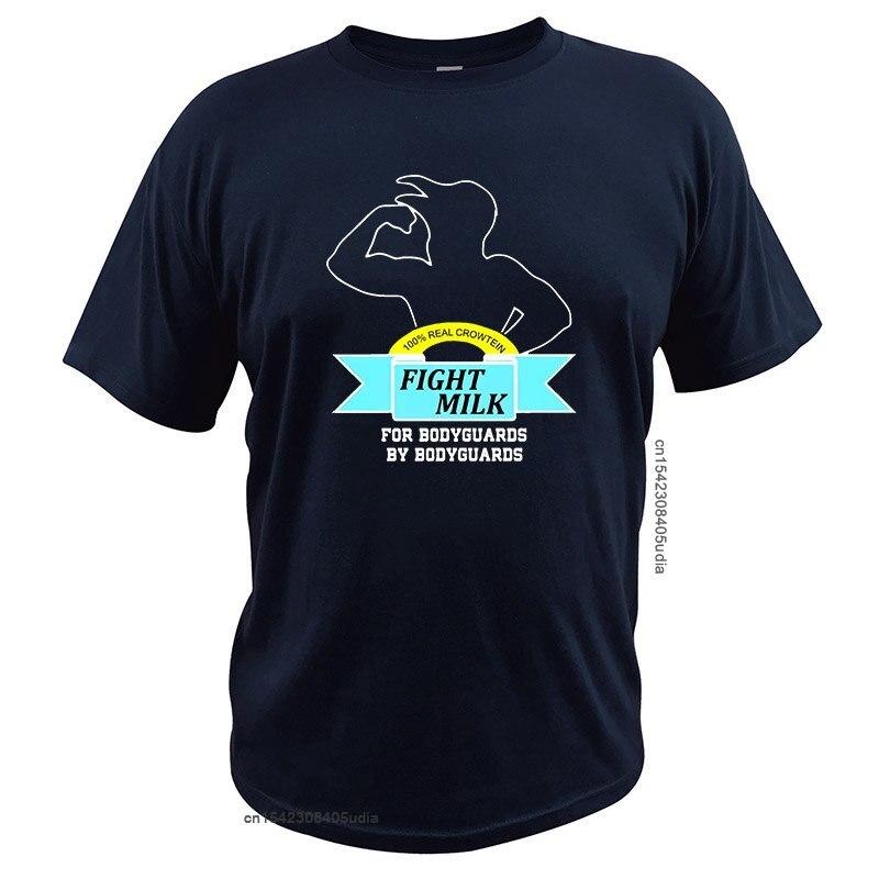 Fight Milk T-shirt Det är alltid soligt i Philadelphia T-shirt Eu-storlek Ren bomull Kortärmad Toppar av hög kvalitet