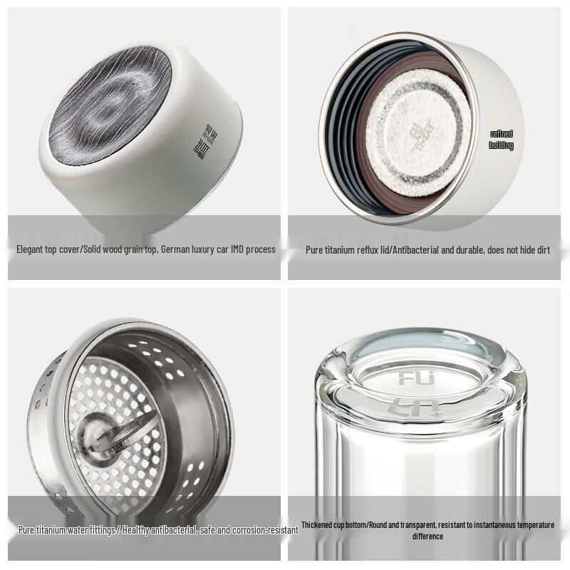 FUGUANG FU+ Natural Series Glass Cup