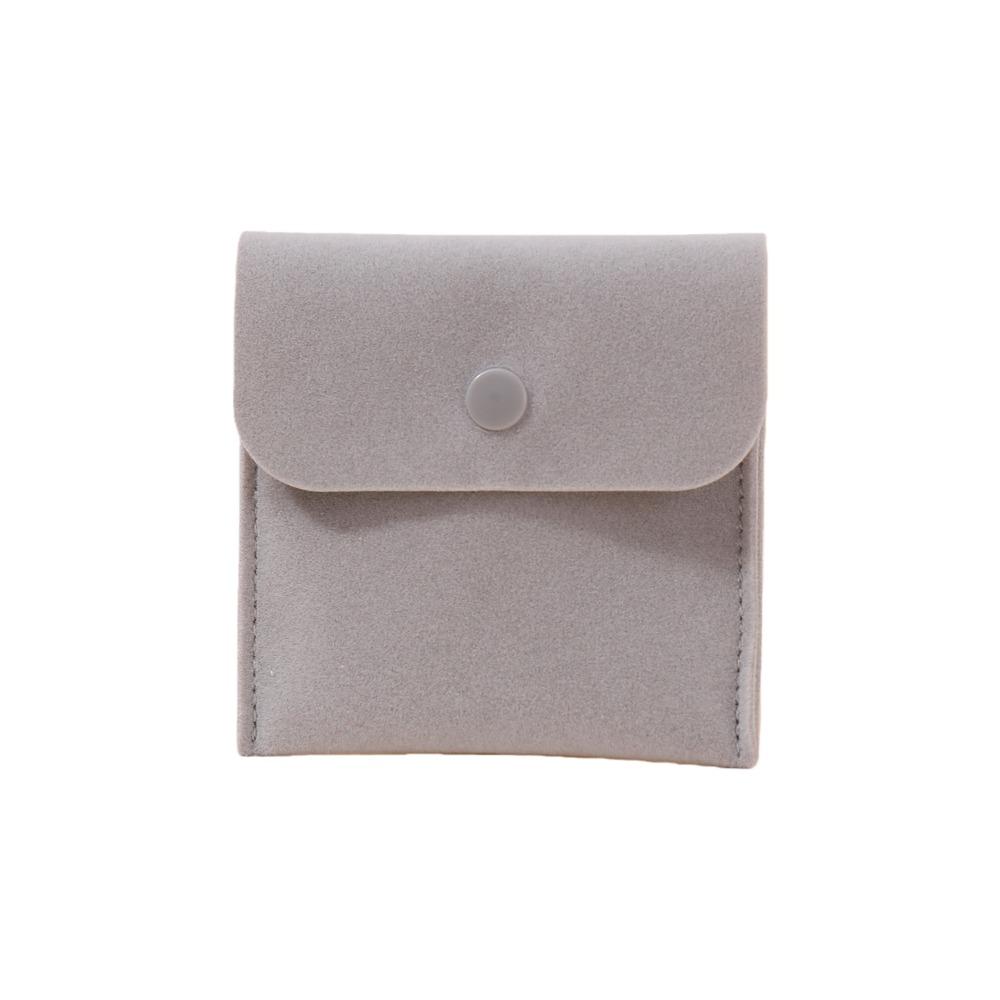 Foldable Mini Jewelry Display Bag Small Earrings Organizer Necklace Ring Packing Bag Women