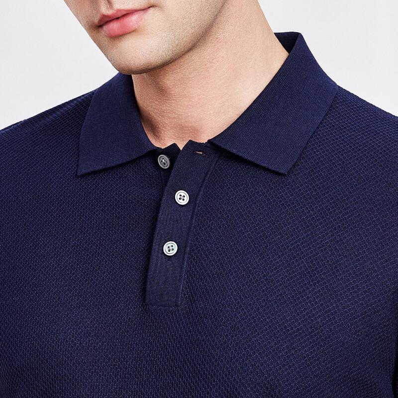 LORDS 2026 Mulberry Silk & Cotton Short-Sleeve Polo T-Shirt