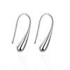 4PC Simple Ring Necklace Bracelet Earrings Four-piece Set Suitable for Engagement Jewelry Fashion Teardrop Jewelry Set for Women