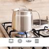 Deep Fryer Pot,Stainless Steel Frying Pot with Handle Tools Soup Basket for Restaurant