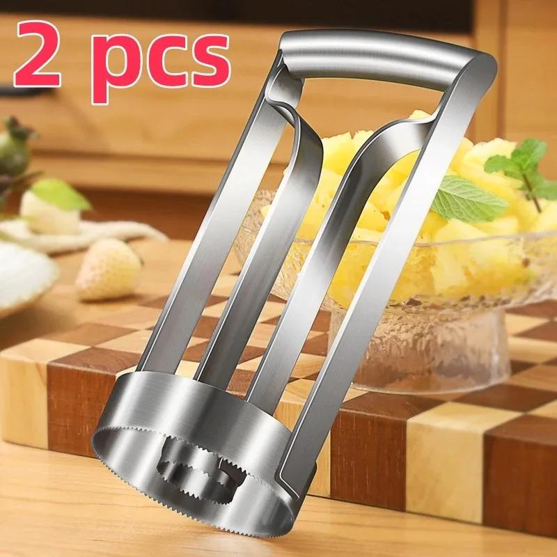Stainless Steel Pineapple Meat Remover Pineapple Knife Eye Peeler Pineapple Core Remover Pineapple Peeling Knife