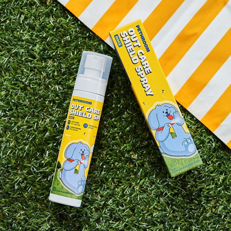 Outcare Shield Spray Dog Pest Prevention Tick Repellent Walking Mist