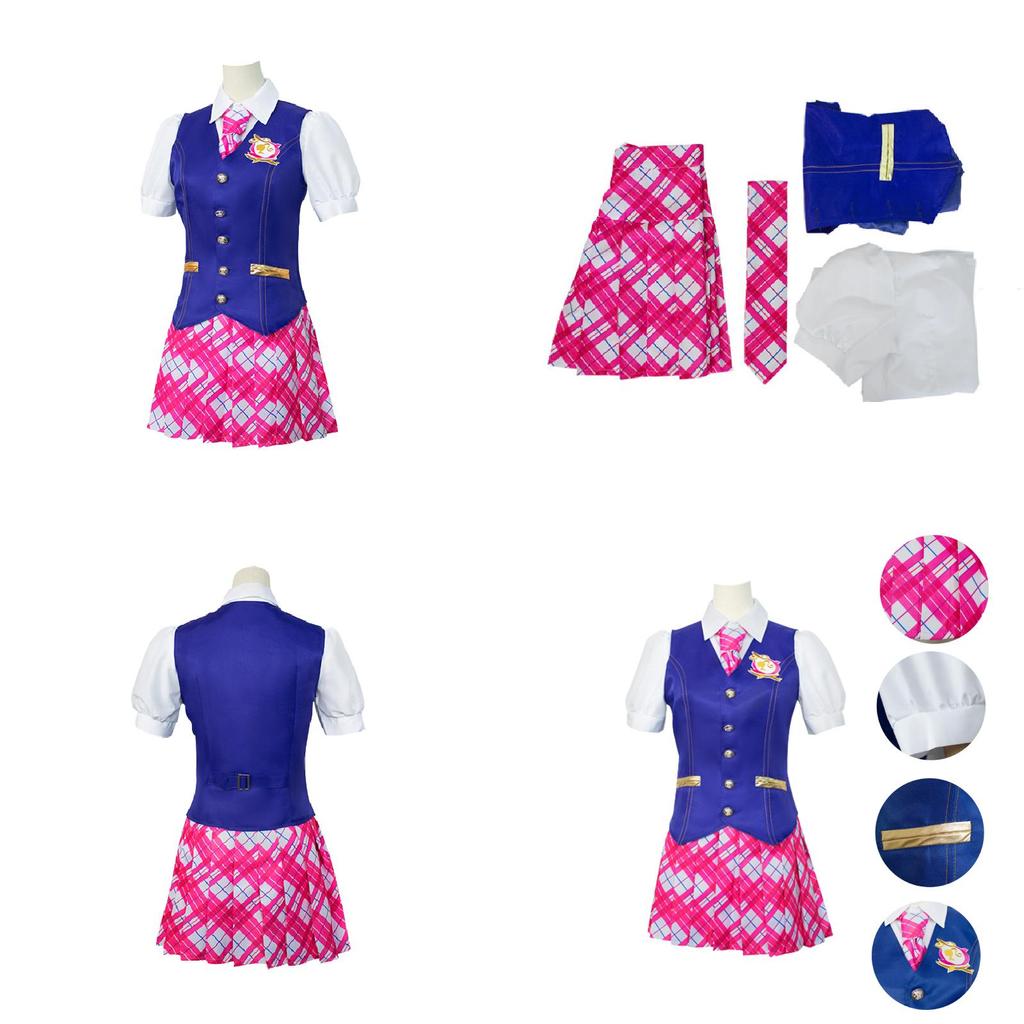 Barbie Charm Princess School Uniform Cosplay Costume For Women