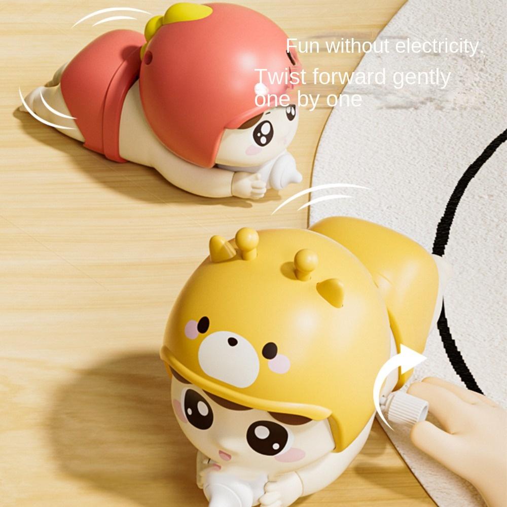 Climbing Clockwork Toys Animal Clockwork Model Crawling Baby Toys Wind-up Toy  Head-up