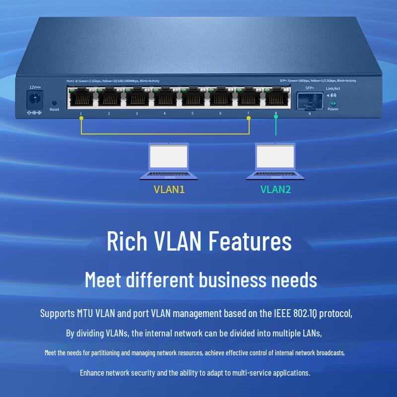 MERCURY 2.5G Smart Managed Ethernet Switch