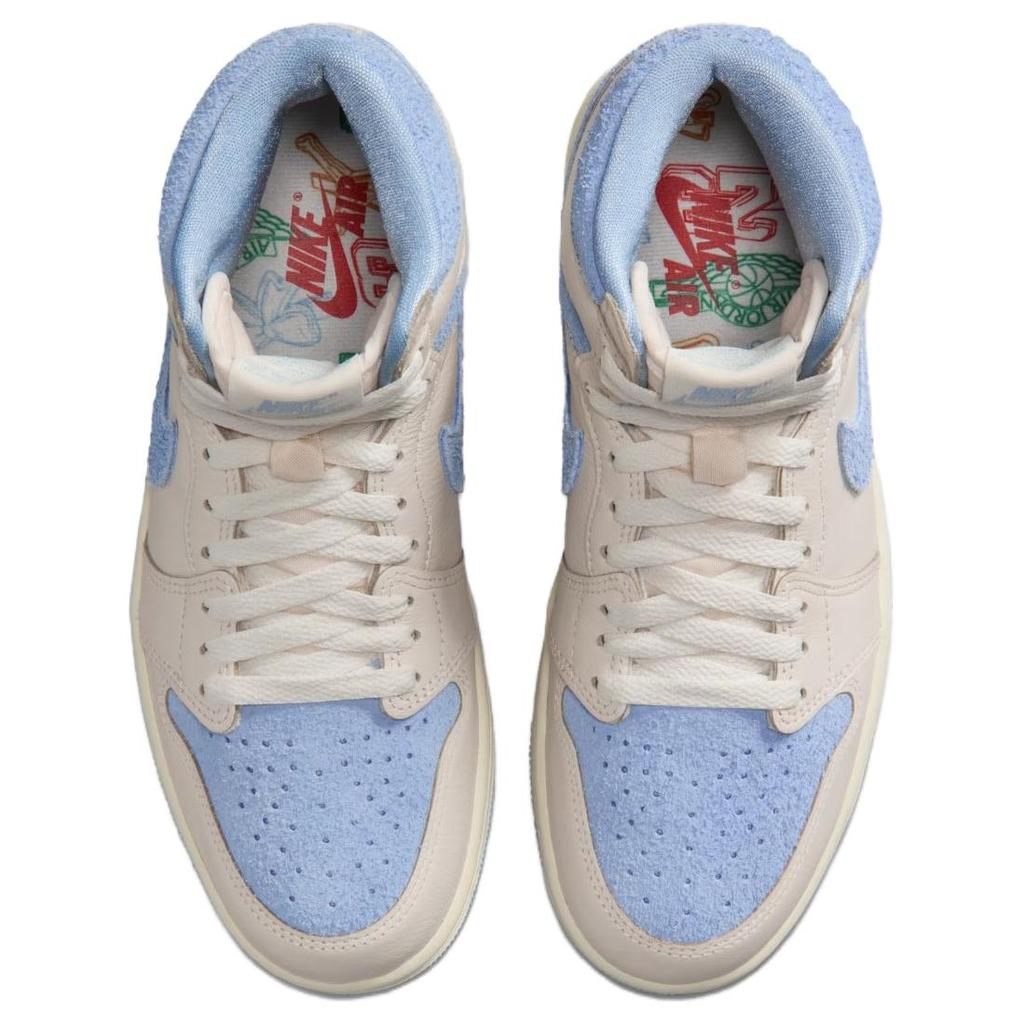 Jordan Air Jordan 1 High top Vintage Basketball Shoes Women's Blue FD2596-102