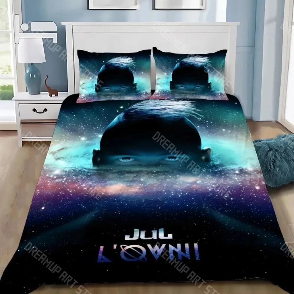 3D Print JuL Bedding Set,JuL C'est Pas Des Lol Duvet Cover Pillowcase Adult Boy Girl Bedroom Decoration Children Single Double