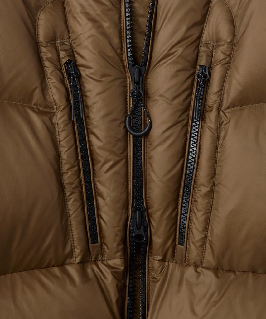 Musinsa Standard [City Leisure] Bright Hooded Down Short Padded Jacket [Desert Brown]