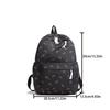 Lightweight Bow Backpack Adjustable Straps Teenagers Shoulder Bag  Junior High School