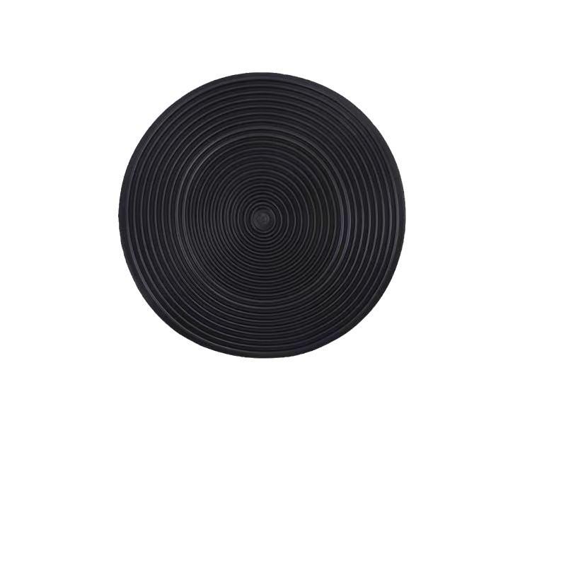 Black MS5 Wood Grain Rubber Sheet & Paint Applicator Tool