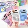 Cute Mini Calculator Plastic Accounting Calculator High-quality Math Calculator  Shop