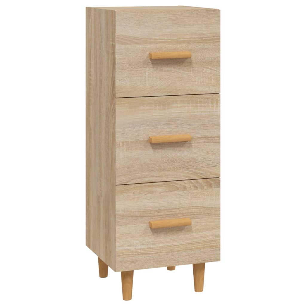 Sideboard Sonoma Oak 34.5 x 34 x 90 cm Engineered Wood