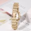 Square Watch Women Waterproof Gold Analog Display Fashion Quartz Watch Women Accessories - Birthday Anniversary Mother's Day Christmas Valentine's