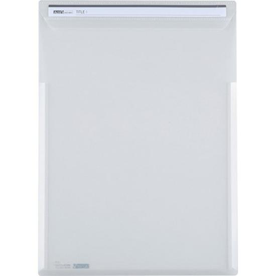 Sekisei Actif V Flip File A4 Vertical Clear of ACT-5911-90 [Set 10]