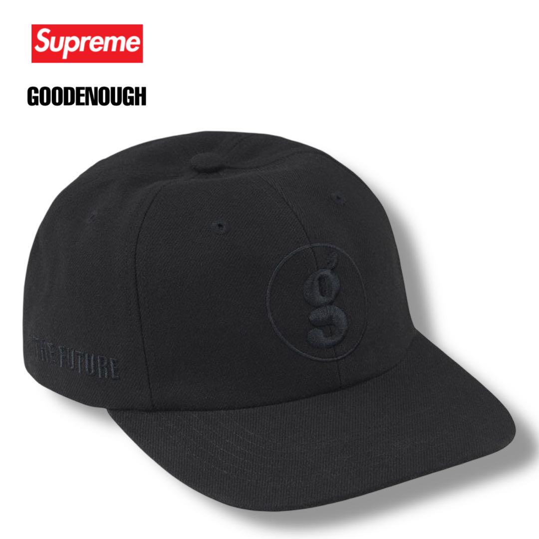 

[USED] Supreme×GOODENOUGH 6-Panel CAP BLACK