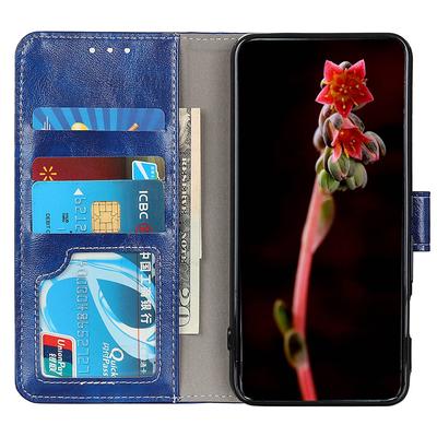 Pentru Samsung Galaxy S24 FE Husă Portofel Piele Husă Telefon Textură Cal Nebun