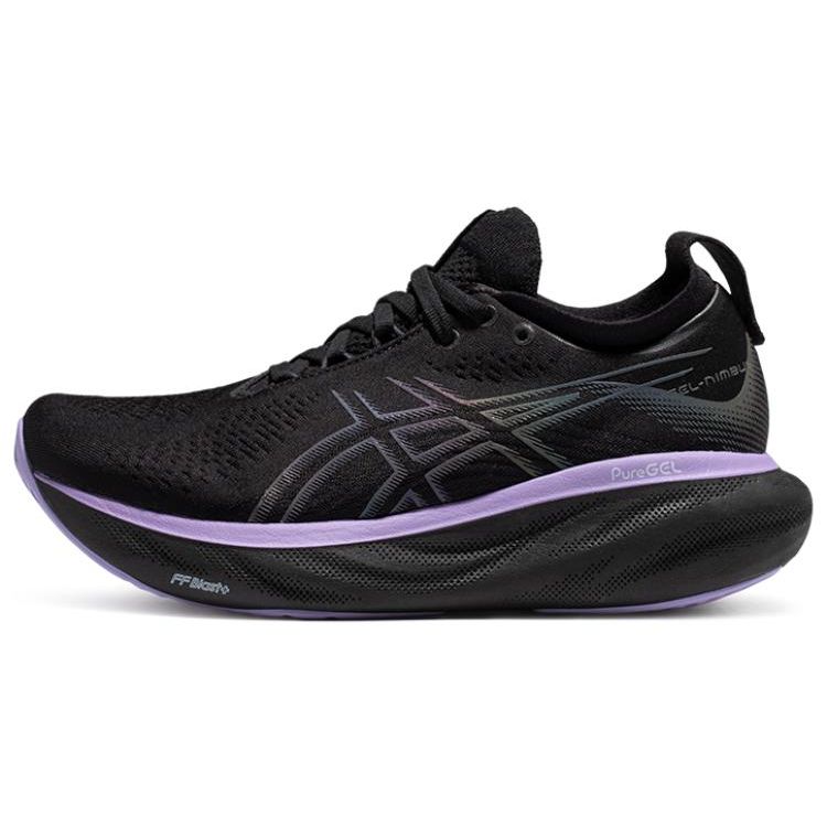 

Asics Gel-Nimbus 25 Night Running Comfortable Fabric Shock Absorption Durable Breathable Rebound Low-Top Running Shoes Women sneaker 1012B541-001 39.5
