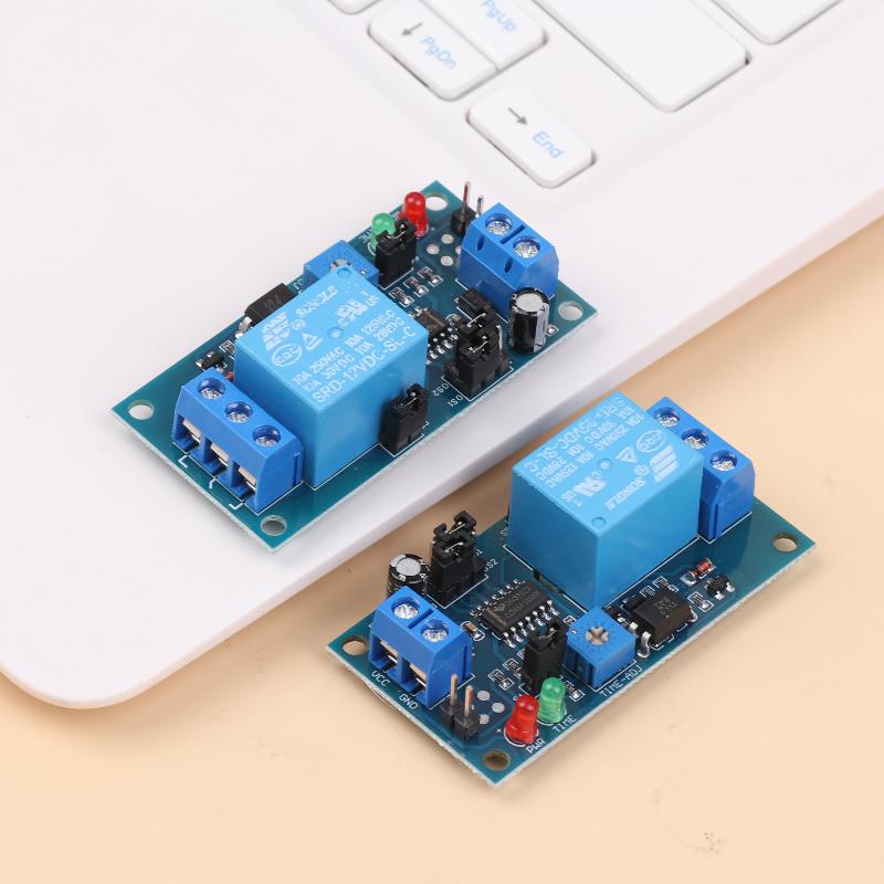 Premium Timer Switch Module 5V/12V DC with Delay Turn On/Off Relay Board