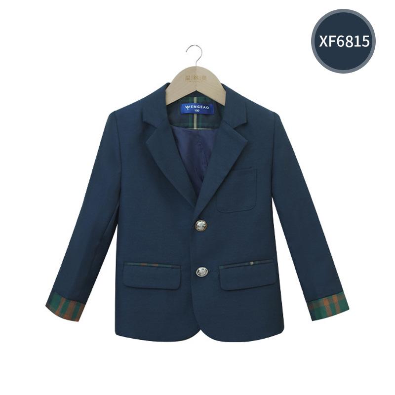 College-Stil Schuluniform-Blazer für Moderation, Rede und Abschlussfotos