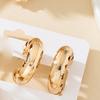 Love Hollow Two Leaves Earrings Fashion Personality Tassel Premium Earrings Earrings