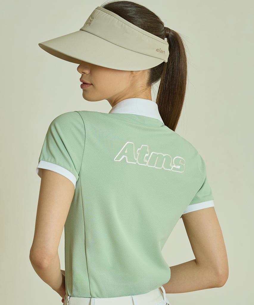 Antomas Atms Slit Polo Shirt Women'S - Jade