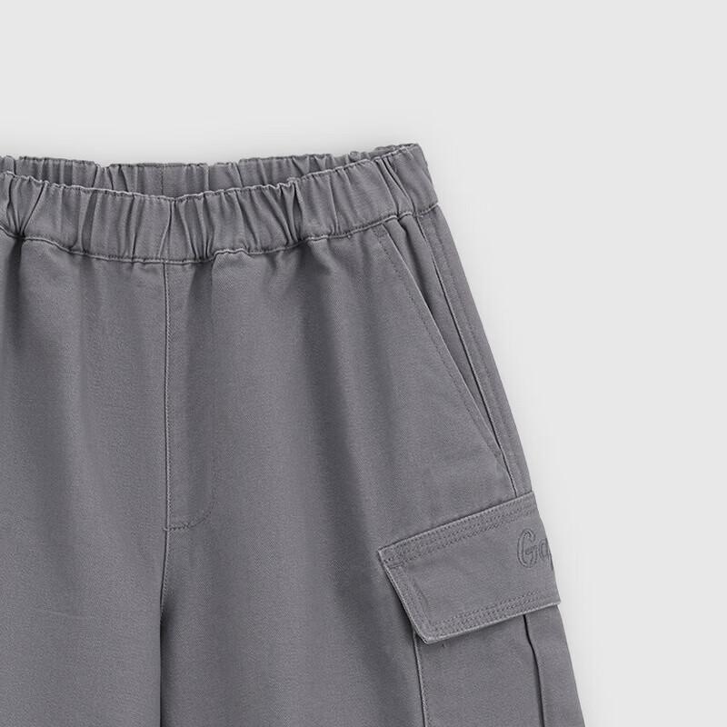 GAP Boy's 2026 Spring Outdoor Logo Embroidered Cargo Casual Pants