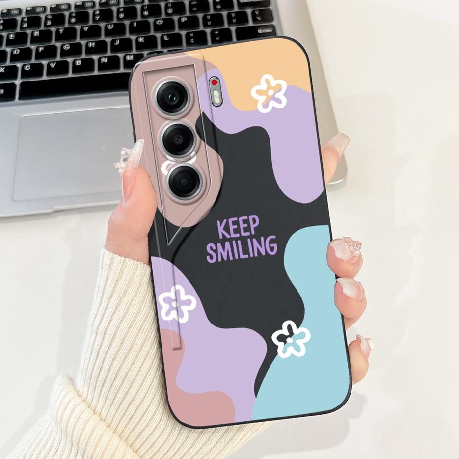 For Tecno Camon 40 Pro 4G Case CM6 Luxury Art Painted Cover Shockproof Phone Case For Tecno Camon40 Camon 40 Pro CM7 Soft Fundas
