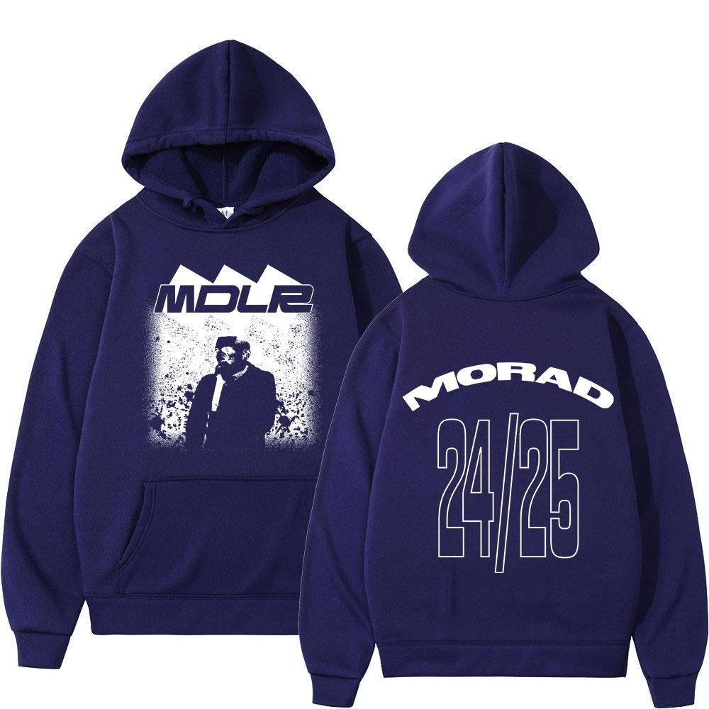 

Rapper Morad MDLR Tour 2025 Merch Hoodies Men Women Clothing Fashion Hip Hop Hooded Sweatshirt Aesthetic Oversized Hoodie Unisex 3XL