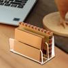 Multi Functional Acrylic Desktop File Organizers With Mail Document Storage Tray For Office Home Accessories