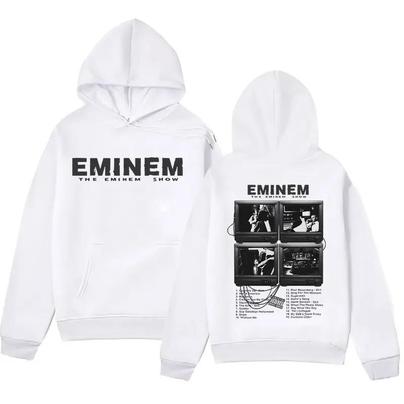 Sudadera Con Capucha Para Hombre Y Mujer, Ropa De Calle De Gran Tamaño Con Estampado De Rapero Eminem, Álbum De MúsicaFour Seaso