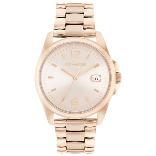 COACH Women's Calendar Watch 14503912 Rose Gold