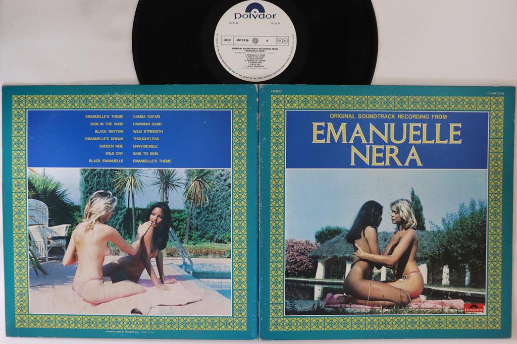 LP Record OST, NICO FIDENCO - Emanuelle Nera MP2538PROMO POLYDOR 1976 Japan Soundtracks & Musicals Used